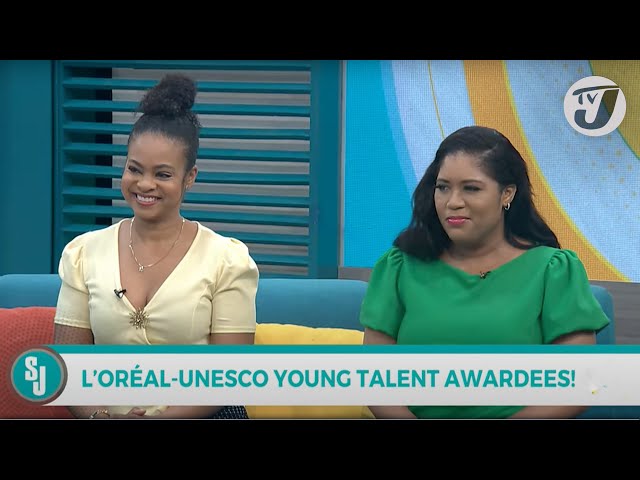 ⁣L'oreal-UNESCO Young Talent Awardees! | TVJ Smile Jamaica