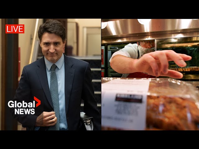 ⁣Trudeau to announce temporary GST break on some essentials | LIVE