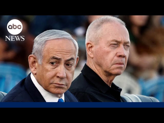 ⁣ICC issues arrest warrants for Netanyahu, Gallant for alleged war crimes