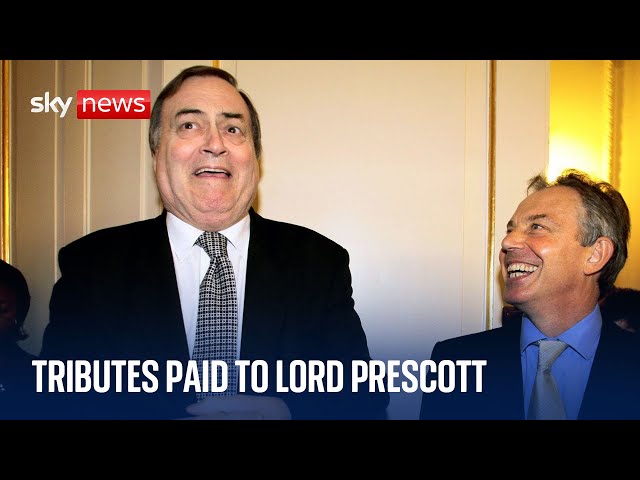 ⁣Remembering Lord Prescott: Tributes to Britain's longest-serving Deputy PM