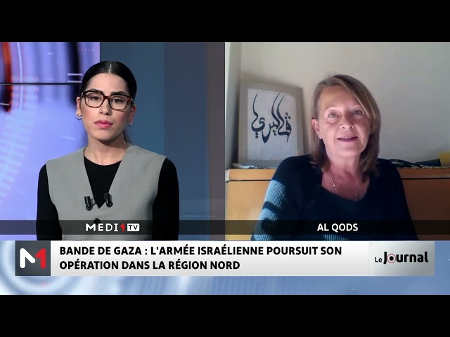 ⁣Bande de Gaza : l´armée israélienne poursuit son opération dans le nord. Analyse Valérie Féron