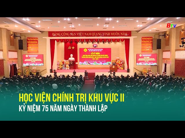 ⁣Học viện Chính trị khu vực II kỷ niệm 75 năm ngày thành lập