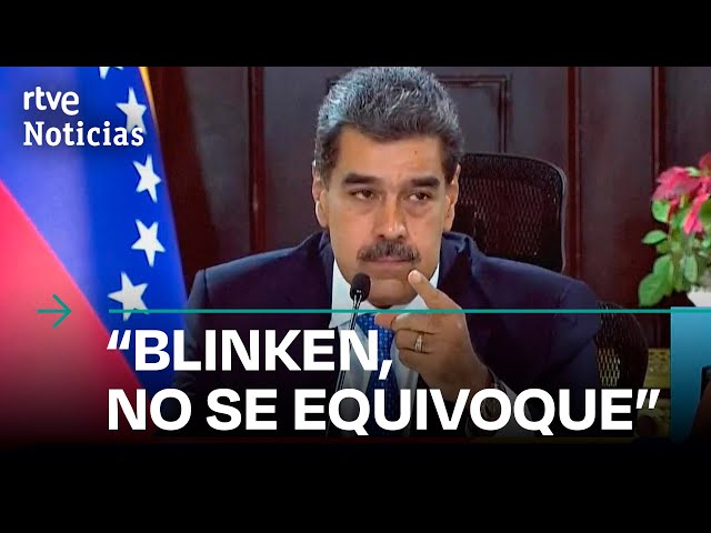 ⁣VENEZUELA: MADURO AVISA A EE.UU. ante el RECONOCIMIENTO de EDMUNDO GONZÁLEZ como PRESIDENTE ELECTO