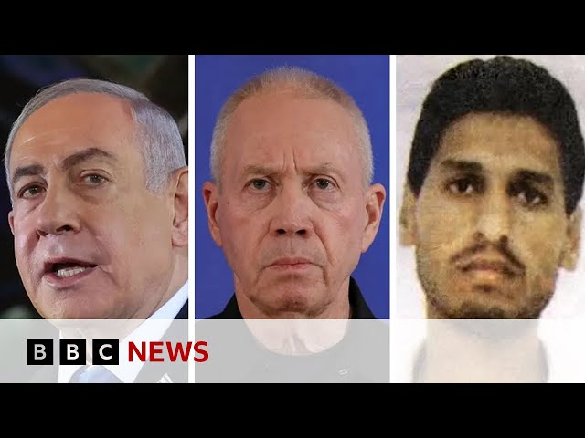 ⁣Arrest warrants issued for Netanyahu, Gallant and Hamas commander over alleged war crimes | BBC News