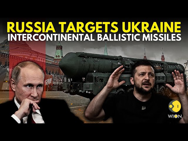 ⁣Russia-Ukraine War: Putin's Army Launches ICBM Strike, Downs UK's Storm Shadow Missile  | 