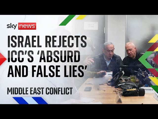 ⁣Benjamin Netanyahu says ICC arrest warrant over alleged war crimes is 'antisemitic'