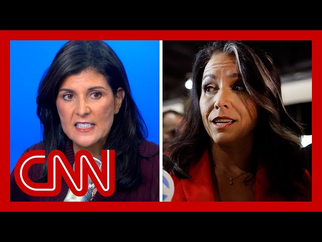 ⁣Nikki Haley slams Tulsi Gabbard as Trump's pick for spy chief