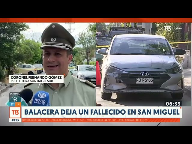 Balacera deja un fallecido en San Miguel