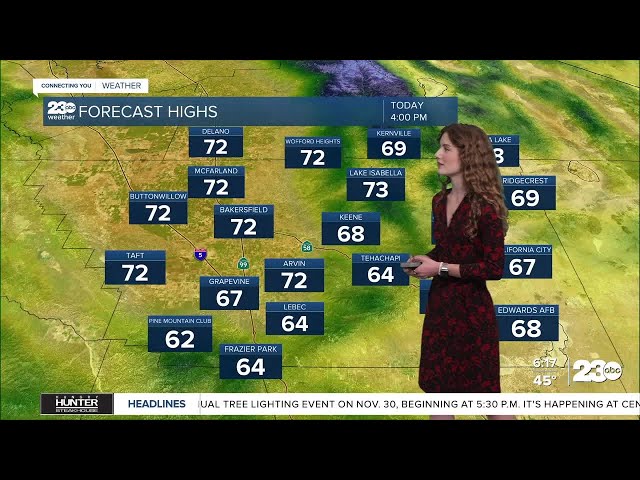 ⁣23ABC Morning Weather Update Nov. 21, 2024