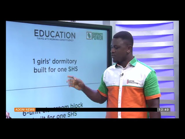 ⁣Assessing the dev't performance of the NDC and NPP in Twifo Atti Morkwa constituency.