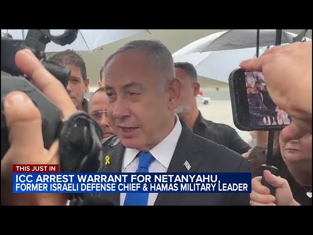 ⁣ICC issues arrest warrants for Netanyahu, Hamas officials for alleged war crimes