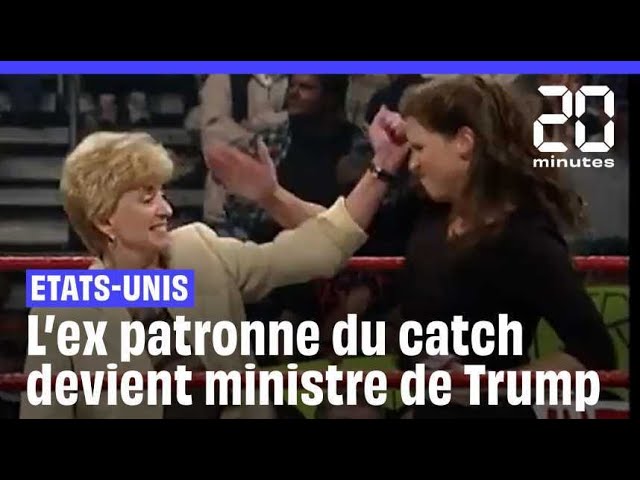 ⁣L'ex patronne du catch devient ministre de Trump