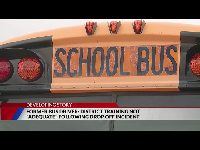 ⁣Former driver claims district's training in adequate following drop-off incident