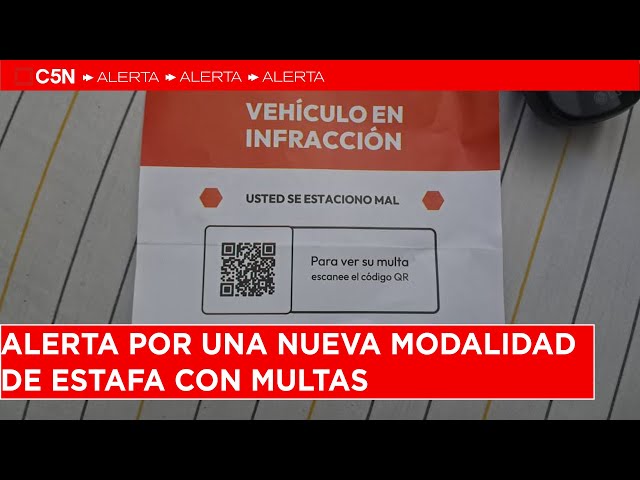 ⁣ALERTA por una NUEVA MODALIDAD de ESTAFA con MULTAS