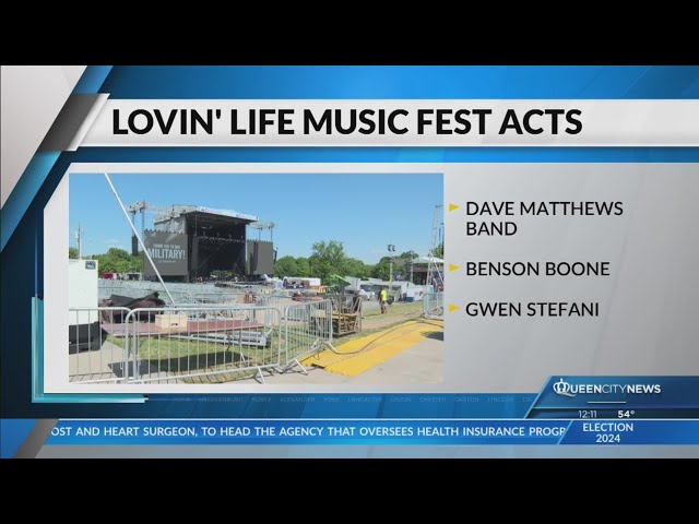 ⁣First round of acts announced for Lovin' Life Fest