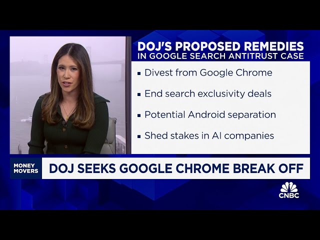 ⁣DOJ seeks Google Chrome break off