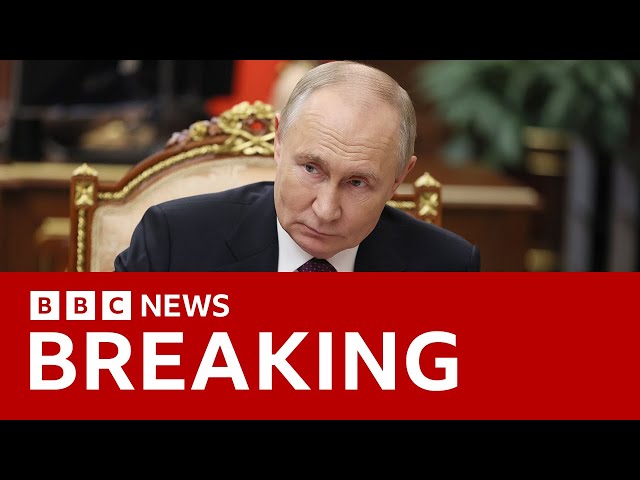 ⁣Putin says Russia hit Ukraine with new intermediate-range ballistic missile | BBC News