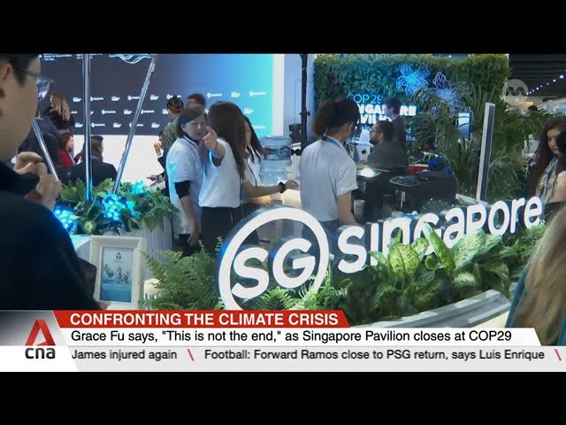 ⁣Singapore Pavilion at COP29 sees more than 9,000 visitors, up 50% from last year