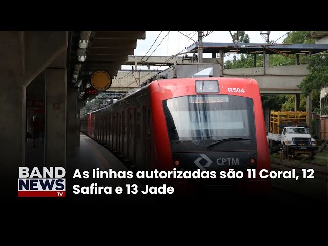 ⁣Governo autoriza concessão de linhas da CPTM | BandNewsTV