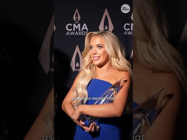 ⁣Megan Moroney talks about CMA win #Shorts