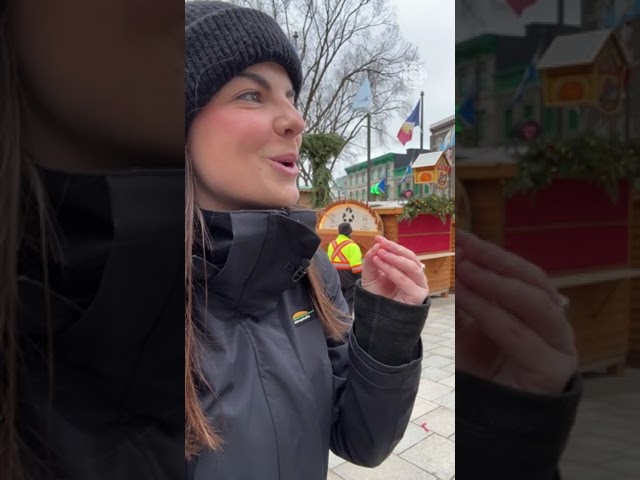 ⁣Ouverture du Marché de Noël allemand, congé de TPS, balados sur le sexe | Vidéojournal