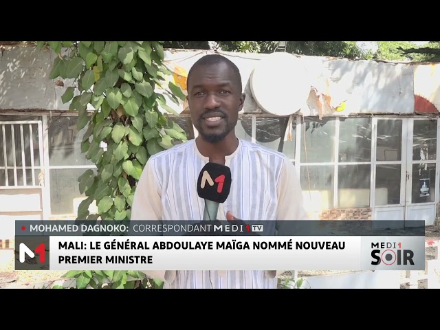 ⁣Mali : Le général Abdoulaye Maïga nommé premier ministre