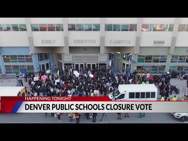 ⁣Denver Public Schools to vote on school closures Thursday night