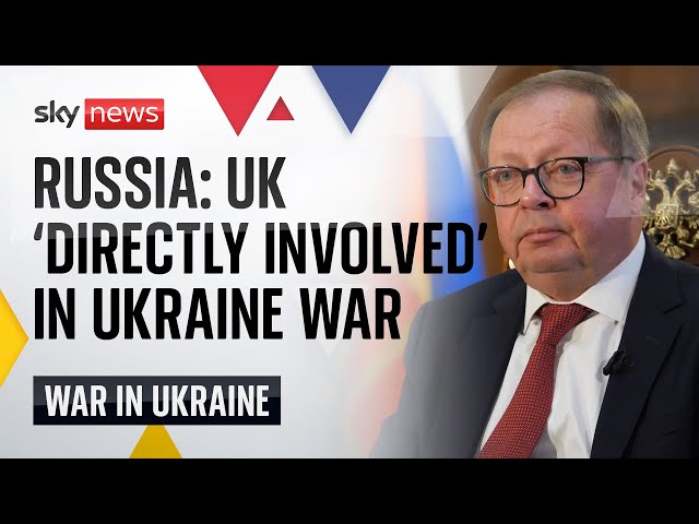 ⁣Russian ambassador says UK 'directly involved' in war after Storm Shadow attack | Ukraine 