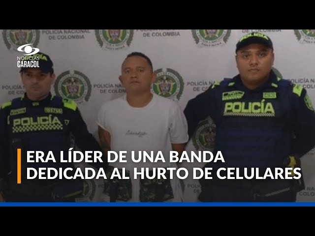 ⁣Cayó en Montería uno de los delincuentes más buscados de Bogotá