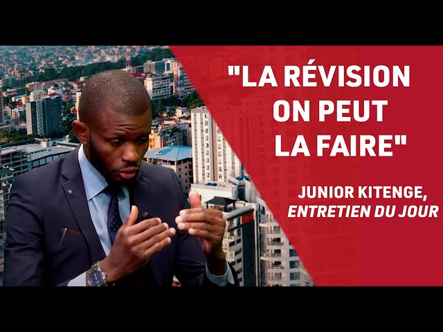 ⁣"La Constitution a été rédigé au Congo par les congolais", Junior Kitenge dans l'Entr