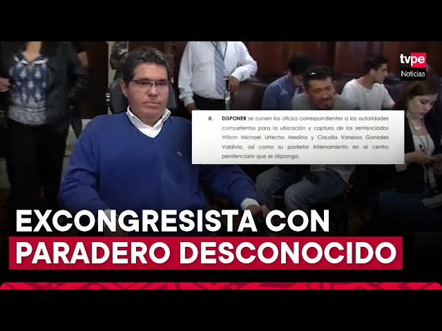 ⁣Ordenan ubicación y captura de excongresista Michael Urtecho tras reportarse su paradero desconocido