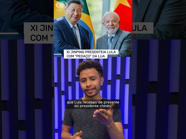 ⁣Entenda por que a amostra da Lua dada a Lula por Xi Jinping deve ser incorporada pela União.