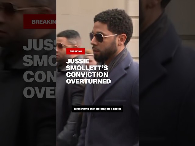 ⁣Jussie Smollett’s conviction overturned