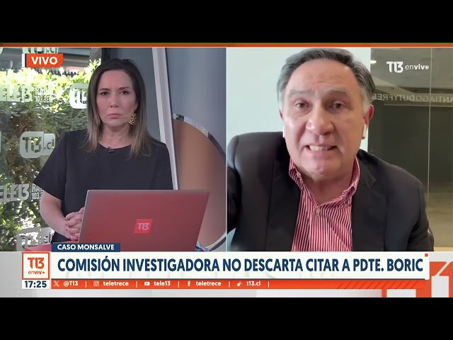 ⁣Comisión Investigadora no descarta citar al Presidente Boric por Caso Monsalve