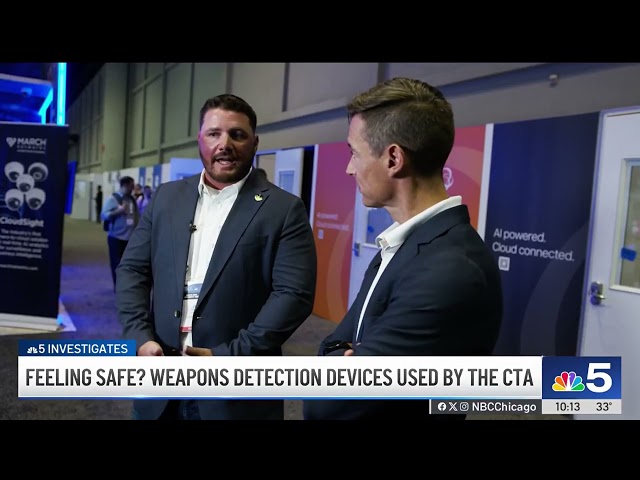 ⁣Fatal shootings on CTA, Navy Pier turn attention to weapons detection software, ZeroEyes