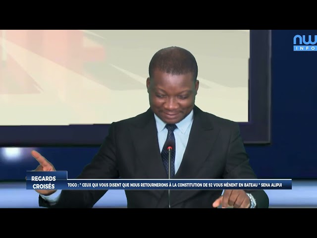 ⁣Togo : "ceux qui vous disent que nous retournerons à la constitution de 92 vous mènent en batea