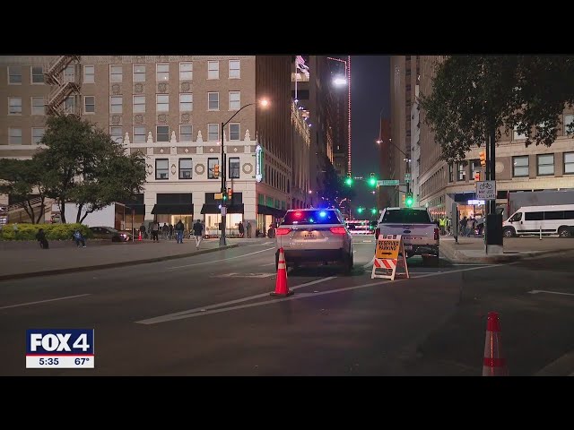 ⁣Downtown Fort Worth transformed for filming of ‘The Madison’