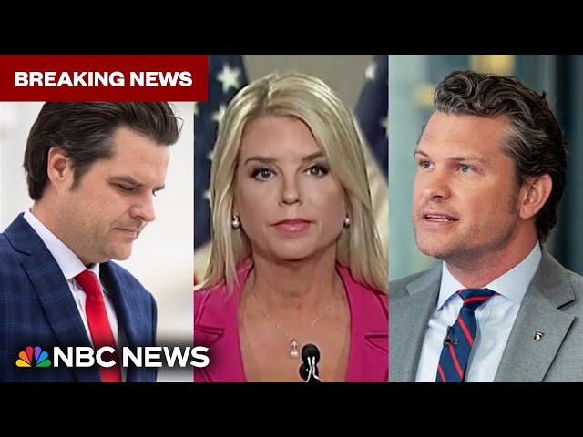 ⁣BREAKING: Trump names Pam Bondi as new AG pick after Matt Gaetz withdraws from consideration