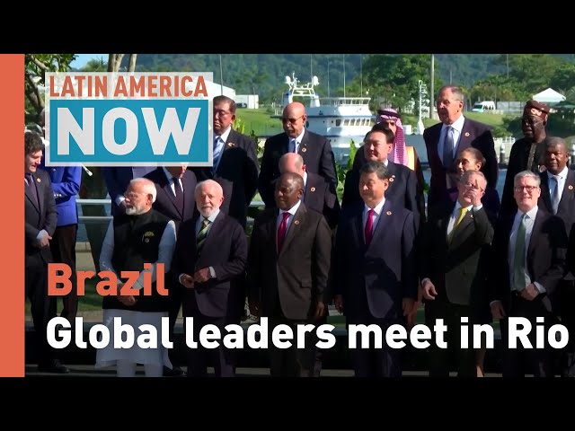 ⁣Latin America Now: Leaders of largest economies meet in Brazil