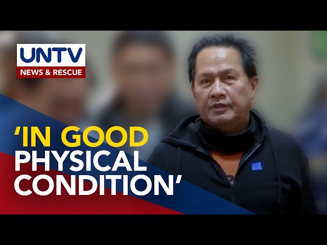 ⁣Apollo Quiboloy, nasa maayos na kondisyon – PNP