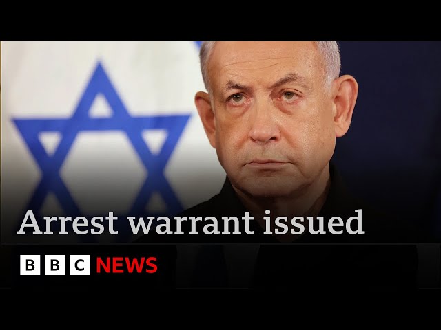 ⁣Arrest warrant issued for Benjamin Netanyahu for alleged Gaza war crimes | BBC News