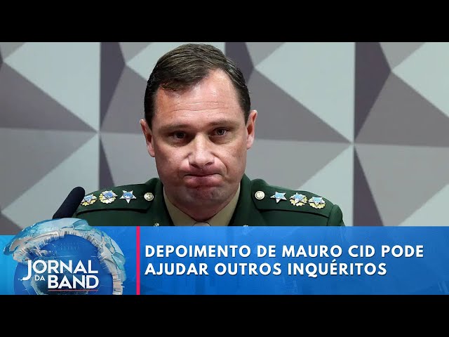 ⁣Depoimento de Mauro Cid pode ajudar outros inquéritos | Jornal da Band