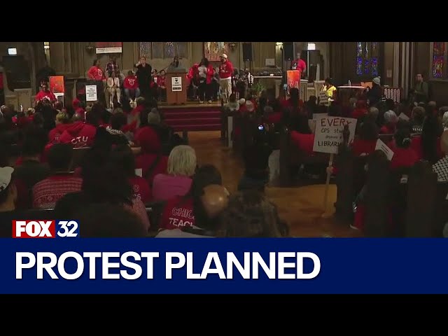 ⁣Dozens of teachers to protest in the Loop over contract demands