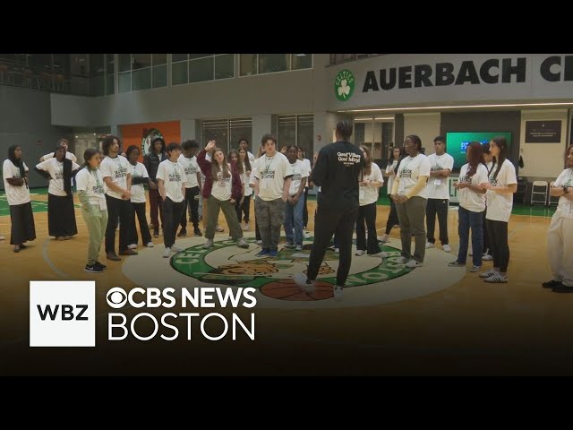 ⁣High schoolers learn about how to diffuse racism and discrimination with Project 351 and Celtics