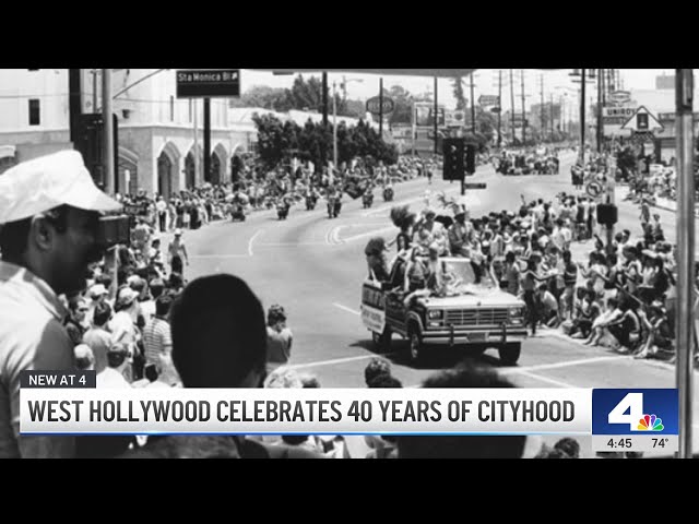 ⁣City of West Hollywood turns 40 years old