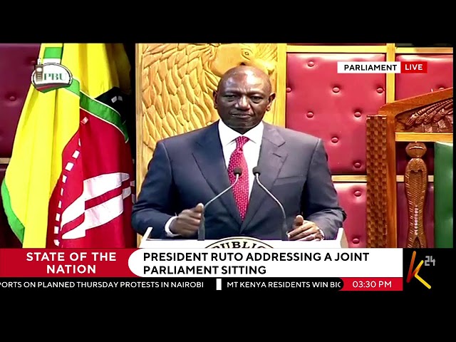 ⁣K24 TV LIVE| State of the nation address #K24Siasa