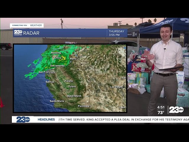 ⁣23ABC Evening weather update November 21, 2024