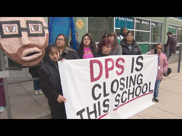 ⁣Board members for Denver Public Schools prepare to vote on school closings plan