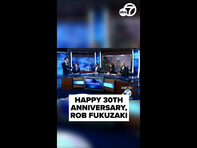 ⁣Happy 30th anniversary, Rob Fukuzaki!