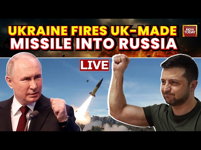 ⁣Russia-Ukraine War LIVE News: Ukraine Fires UK Missile Into Russia | Storm Shadow Missiles News